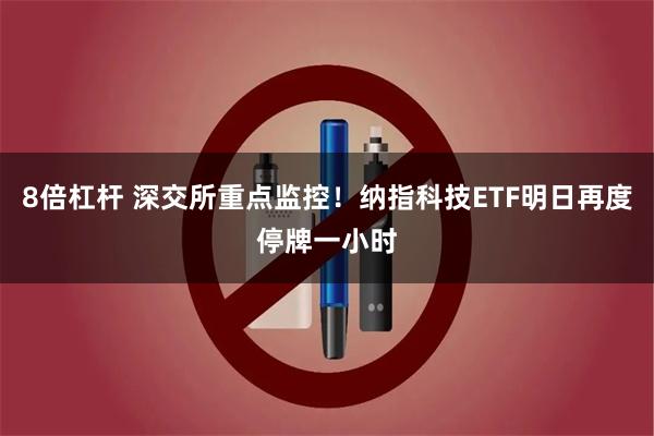 8倍杠杆 深交所重点监控！纳指科技ETF明日再度停牌一小时