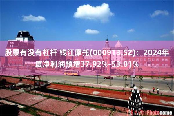 股票有没有杠杆 钱江摩托(000913.SZ)：2024年度净利润预增37.92%-53.01%