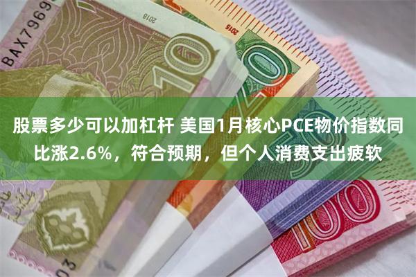 股票多少可以加杠杆 美国1月核心PCE物价指数同比涨2.6%，符合预期，但个人消费支出疲软